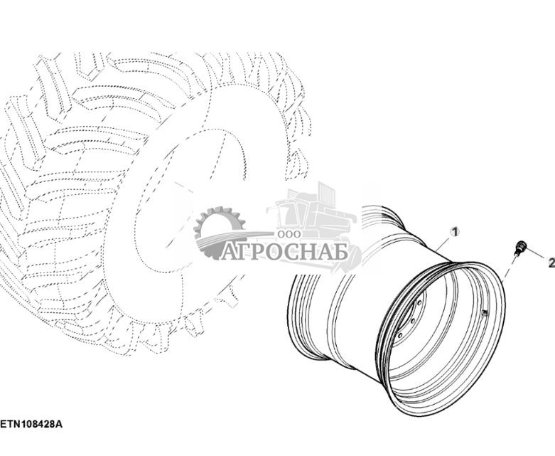Ведущее колесо, DW27B x 32 - ST847212 282.jpg